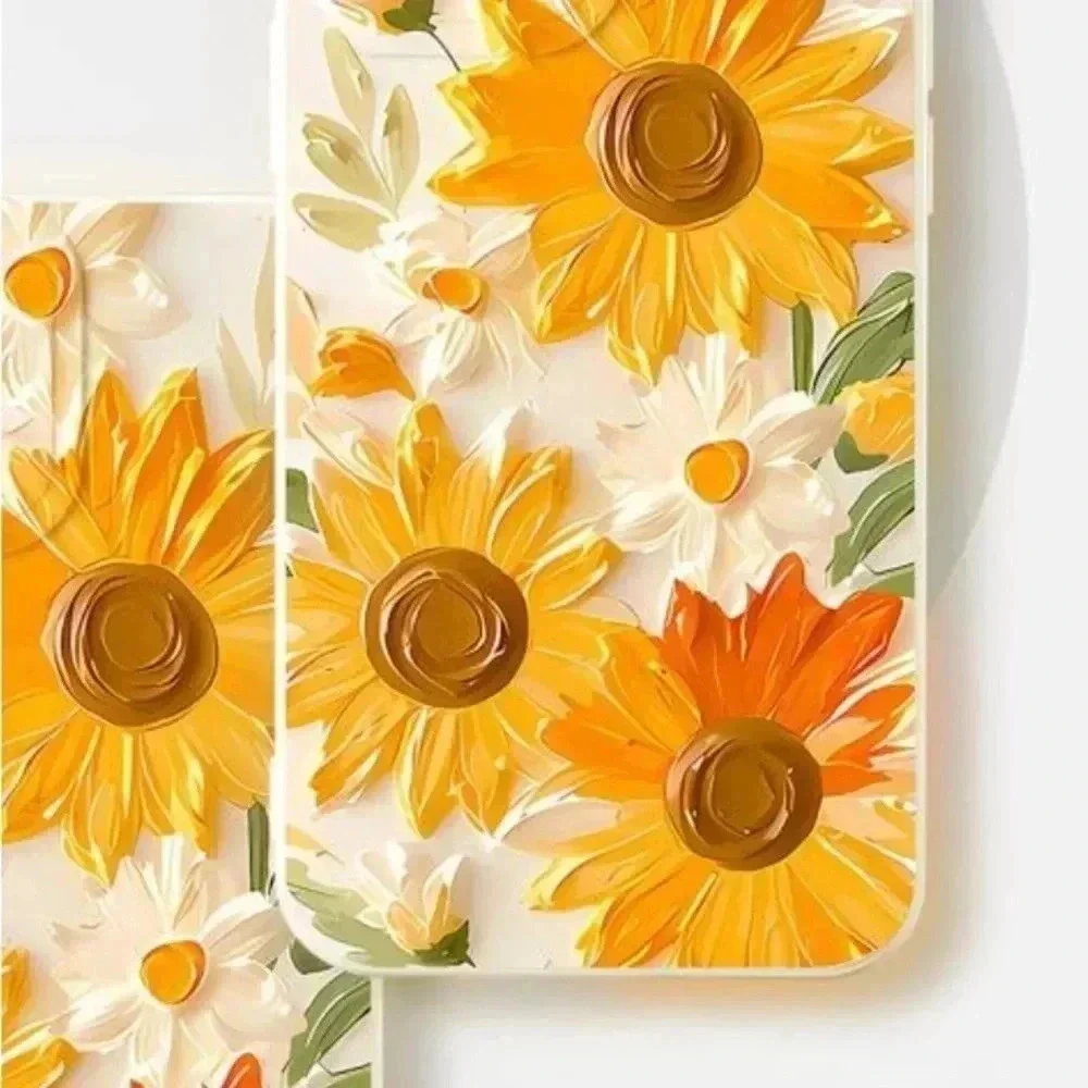iPhone 13 Pro Max Sunflower Pattern Case NWT